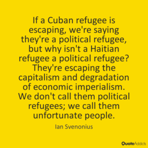 Cuban Vs Haitian refugee